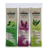V-Fresh Aroma Oil (Aromatherapy Roll On) 8 ml