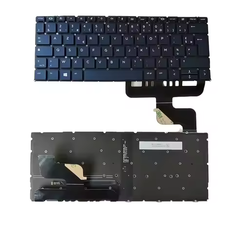 Original New French LA GER BG DK Language For HP ELITE Dragonfly G2 Blue Backlight SN9181BL9 SG-A481