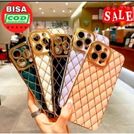 Case LUXURY PUFF CHROEM FOR OPPO A57 2022/OPPO A16/OPPO A3S/OPPO A16K/OPPO A16E/OPPO A5 2020/OPPO A9 2020/OPPO A77S/OPPO A17/OPPO A37/OPPO A37F /OPPO A1k/oppo A5S/OPPO F9/OPPO A12/OPPO A7/OPPO A38/OPPO A18 4G/OPPO A58 4G