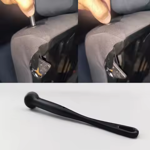 1/2Pcs Black Rear Seat Backrest Release Pull Rod 1H0885683 For Golf MK3 Jetta Vento MK3 Polo 6N 6N2 