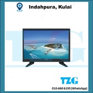 2 YEARS WARRANTY - DAWA (KULAI) 24'' LED TV 24 INCH WITH DVB-T2 USB HDMI VGA MONITOR CCTV