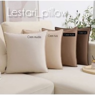 Suede sofa cushion cover 65x65 70x70 80x80 plain premium suede