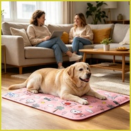 Dog Cooling Mat Gel Cooling Pet Pad Cat Summer Crate Mat for Travel Car Seat Camping Outdoor Indoor 