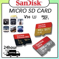SanDisk Extreme Pro 32gb/64gb/128gb/256gb/512gb/1tb MicroSD Micro SD R 200MB/s W140MB/s SDSQXCD-512G