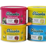 Switzerland Imported Candy ricola ricola Mint Lozenges Juice Candy 100g Portable Lemon Candy 12.5.0