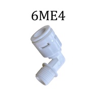Water Filter Fitting Connector For RO Tube (9.5mm=3/8") 4U6/6MC4/4MC6/4UE6/6ME4/4ME6