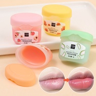 Senana 7g Fruit Essence Vaseline Lip Balm Natural Moisturizing Anti-Cracking Jelly Lipstick Base Korean Cosmetic