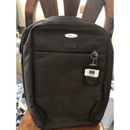 Elite brown laptop backpack for work
