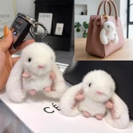 Plush Rabbit Keychain Charm Plush Rabbit Plush Rabbit Keychain Plush Rabbit Pendant