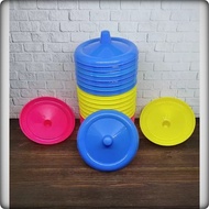 Plastic crown cup lid