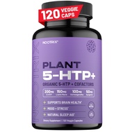 Organic Plant 5 HTP+ Cofactor, 200mg | Brain Supplement, Supports Mood, Cognitive Health & Better Sl