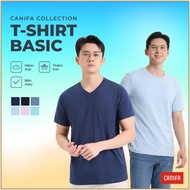 CANIFA PS26 8TS26A001 men's turtleneck t-shirt, stretch cotton, regular form, round neck 8TS26A002