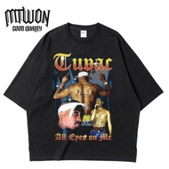 KATUN TUPAC 2PAC ALL EYEZ ON ME 3 MAN rap tee t-shirt bootleg black men's shirt adult teenagers chil