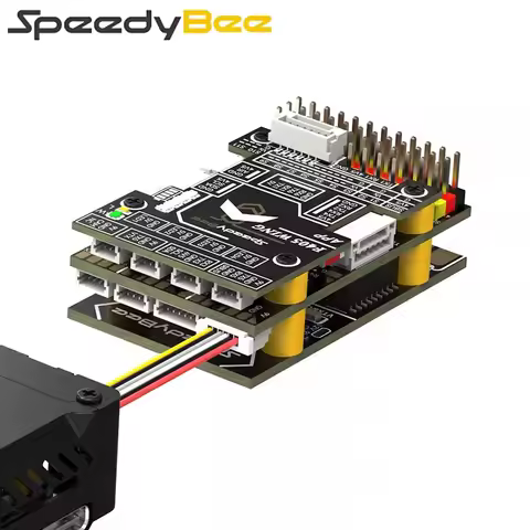 SpeedyBee F405 Wing F405Wing APP 2-6S FC Flight Controller ELRS/CRSF Receiver VTX/ Servo BEC WS2812 