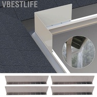 VBESTLIFE Gutter Valley Guards  Rainwater Easy Installation Prevent Drip with 32 Screws for Home Use