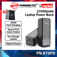 Pineng PN-879 27000mAh Powerbank 145W Laptop Powerbank Fast Charing Power Bank Original Pineng Power