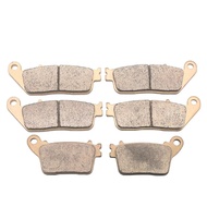 Copper Sintering Front Rear Brake Pads For Honda CB600 F Hornet CB 600 F7/F8/F9/FA 2007-2017 CBR600 