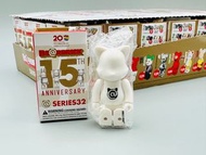 Bearbrick 100% series 32 s32 Ny@brick White Cat Secret 白貓 隱藏 BE@RBRICK  MEDICOM