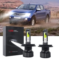 หลอดไฟหน้า LED 12-32V 6000K สีขาว สําหรับ Ford Ranger (T6) ปี 2012-2015 2 ชิ้น plug and play