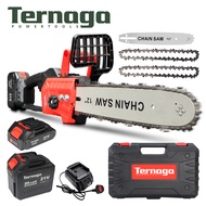 Ternaga 12 Inch  Cordless Chainsaw Mesin Tebang Pokok Saw Tree Pruning Shears Battery Gergaji Pokok 
