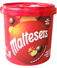 麥提莎 - Maltesers 麥提莎牛奶朱古力 465g [桶裝] (0619) EXP 09/2026