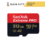 SANDISK EXTREME PRO MICROSD CARD 512GB | ACTION CAMERA | DRONE | SDSQXCD-512G-GN6MA