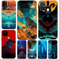 Case For google pixel 8 7 6 7A 8A 6A Phone Cover Soft Silicon Godzilla King Of the Monsters
