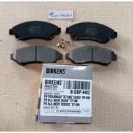 Brake Pad Grand max, Luxio 07 on, Rush Terios 17 on front, DBP-M02 Birkens