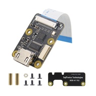Geekworm X630 V1.5 Hdmi to CSI-2 Module for Raspberry Pi, Hdmi Input Bridge TC358743 Supports up to 