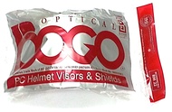 3 Button BOGO Tinted Visor Cap Hitam for Helmet MS88 SGV LTD MS Apollo