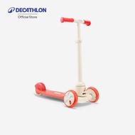 Decathlon Kids' 3-Wheeled Scooter B500 Trottinette Enfant 3 Roues B500-Red