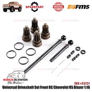 FMS Part C3231 Front Universal Driveshaft Set RC FCX10 Chevrolet K5 Blazer Crawler Adventure