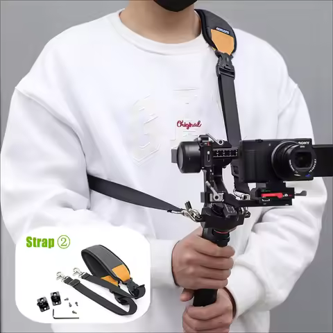 For DJI RS 3 RS4 PRO Gimbal Shoulder Strap Handle Base Adjustable Pressure Relief Soft Padding Stabi