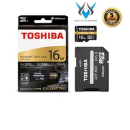 Toshiba Exceria Pro M501 16GB UHS-II U3 R270MB/s W150MB/s MicroSDHC Memory Card (Black)