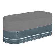 【Bestselling】420D outdoor Oxford fabric swimming pool cover elliptical water  tank cover