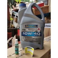 Ravenol 4 liters Engine Oil TSI 10w 40 free gift*