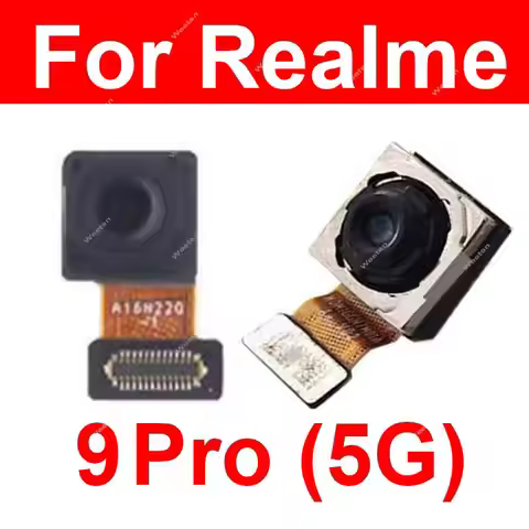 Front Rear Camera For Realme 9 Pro 9pro 5G Primary Back Main Front Selfie Facing Small Big Camera Fl
