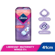 LIBRESSE MATERNITY 41 CM WINGS 5 PAD