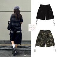 ChiuLab Khaki Shorts with Box Pockets Unisex Pants 2YK