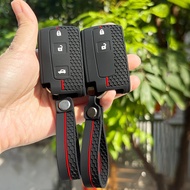 Silicone Key Case Keychain Cover Shell Organizer For TOYOTA Corolla Verso 2.0 D4d 2004 Prius Gen II 