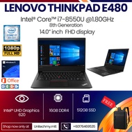 LAPTOP LENOVO THINKPAD E580 i5 8th, E555 AMD, E440 i7 8th GENERATION 16GB DDR4 512GB NVME