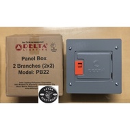 ↂAMERICA DELTA PANEL BOARD PLUG IN 2 4 6 8 10 12 14 16 18 20 22 BRANCHES HOLES