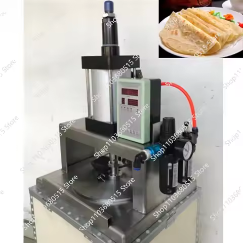 30cm/36cm Pneumatic Pizza Dough Pressing Machine Tortilla Pie Press Maker Pita Bread Presser Machine