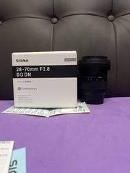 安心行貨 完美無瑕 香港行貨 Sigma 28-70 28-70mm F2.8 Sony FE Mount