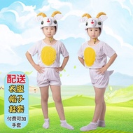 Zodiac Lamb Animal Costume Sheep Antelope Animal Costume Lamb Costume Black White Sheep Costume