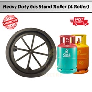 GAS ROLLER STAND(4ROLLER)/HEAVY DUTY GAS ROLLER/GAS TANK ROLLER/Flower Pot Roller Stand/KAKI RODA TO