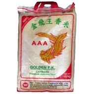 Golden F.K Jasmine Rice 10KG - Golden Flying King Cambodia Jasmine Rice