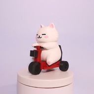 騎三輪車的3D列印貓公仔 – 可愛桌上擺設、療癒收藏禮物
