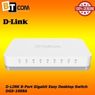D-LINK 8-Port Gigabit Easy Desktop Switch DGS-1008A