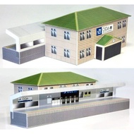 Papercraft crafts Diorama building Stasion KA